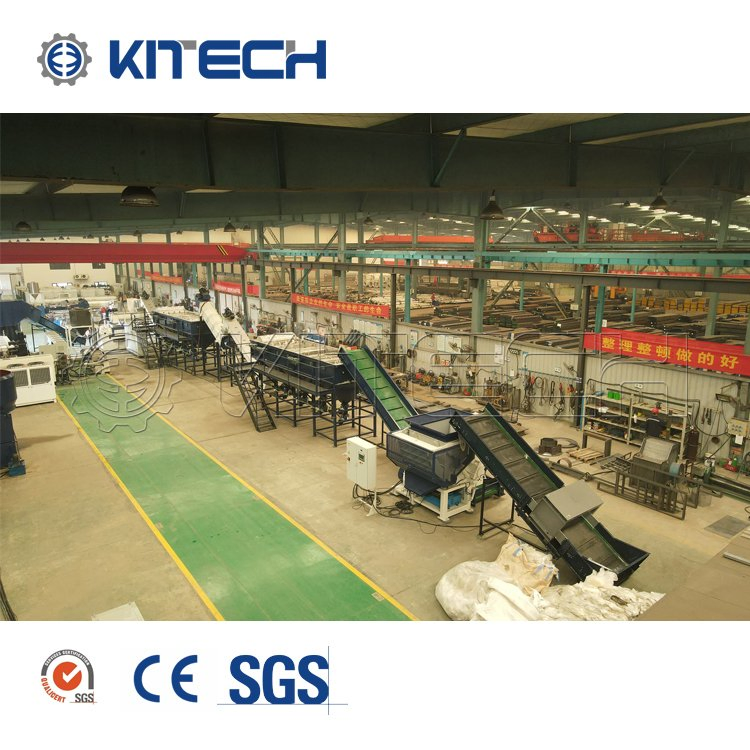 Plastic HDPE Milk Bottle PP Woven Bag Agricultrual Film Washing Recycling Machine