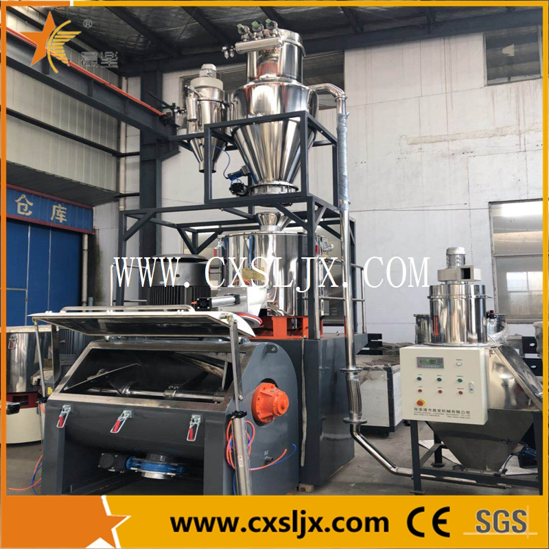 Automatic High Speed Plastic PVC Powder Mixing System Mixer Unit Machine