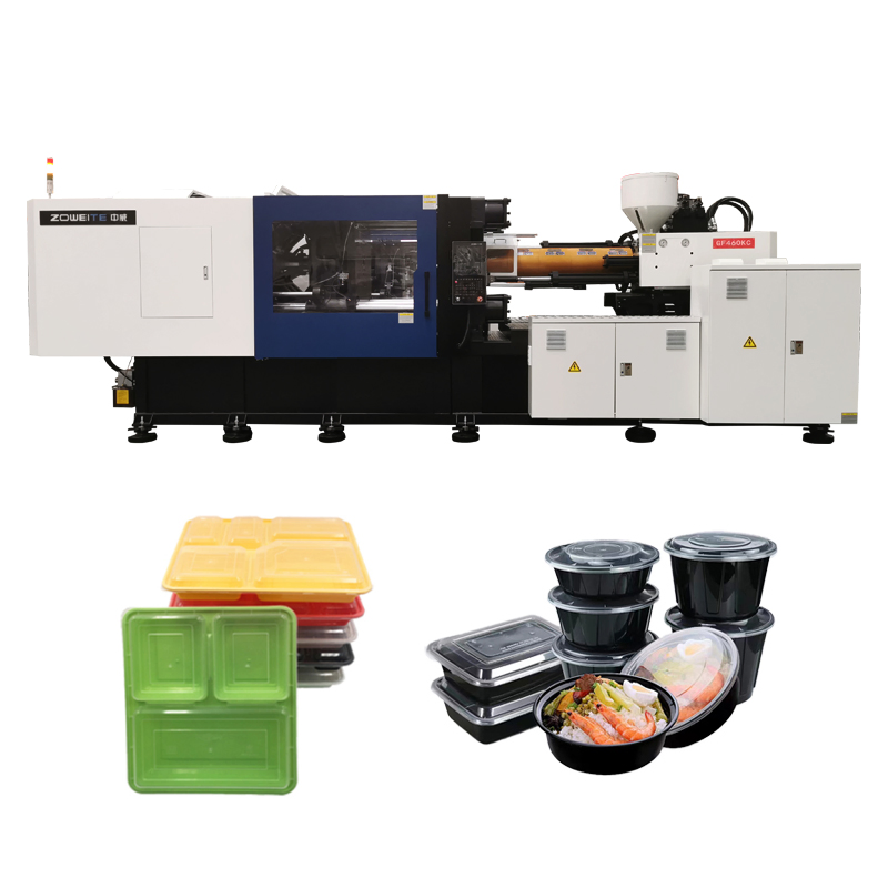 High Speed Plastic Parts Making Food Boxes Hydraulic Injection Molding Machine