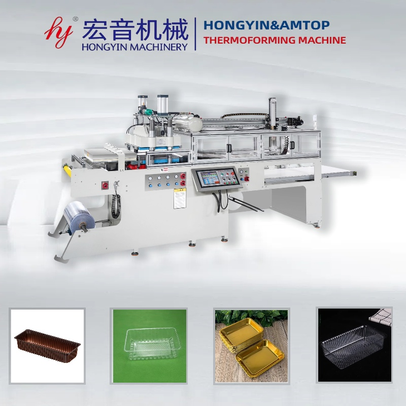 Fully Automatic Plastic OPS/Pet Plastic Thermoforming Machine