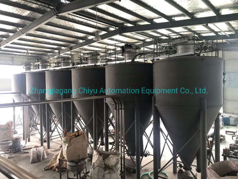 Pneumatic Conveying System/Plastic Mixer/Vacuum Conveyor/PVC Powder Mixer/PVC Mixer Unit/PVC Automatic Mixing Weighing Conveying System