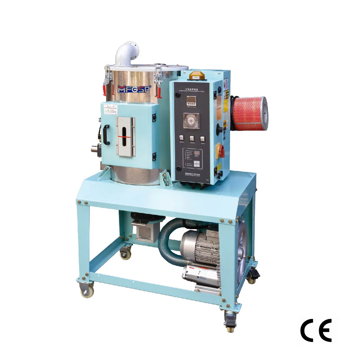 Capacity 120L Combination of Material Drying &amp; Conveying for Plastic Machine