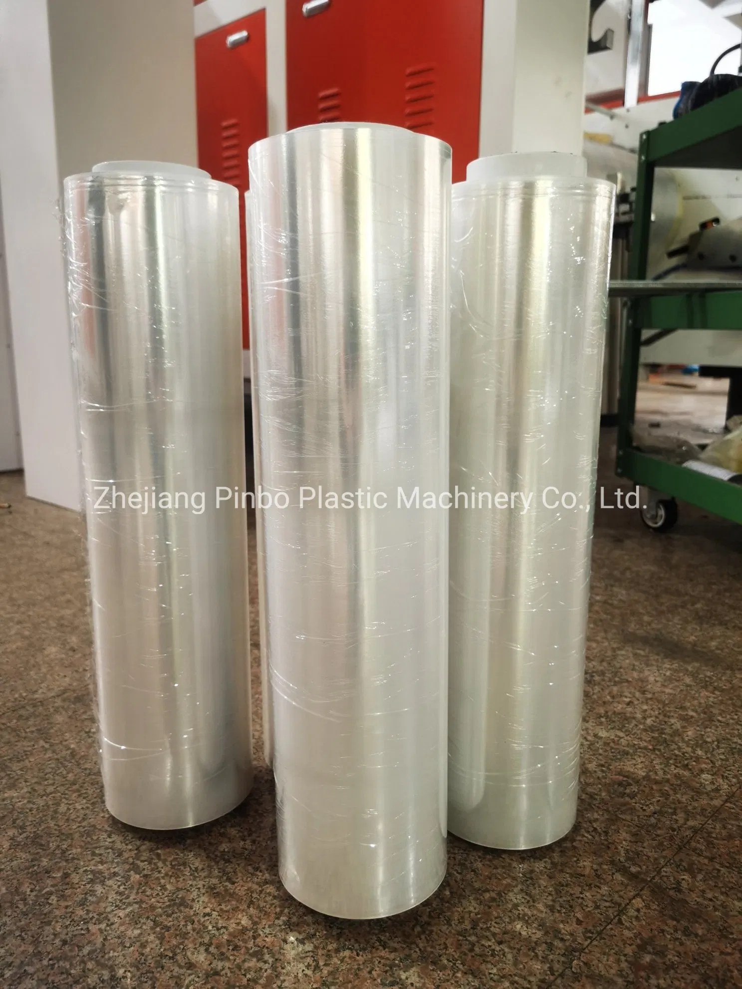 Food Plastic Wrap LDPE LLDPE PE Single Double Layer Stretch Preservative Wrapping Cast Film Making Machine