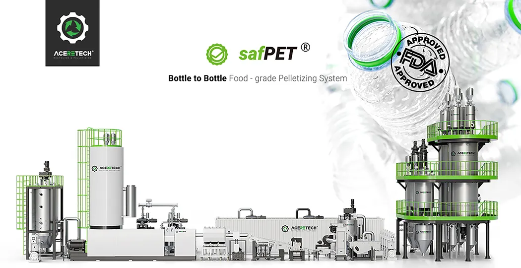 PET Bottles Washing Recycling Line