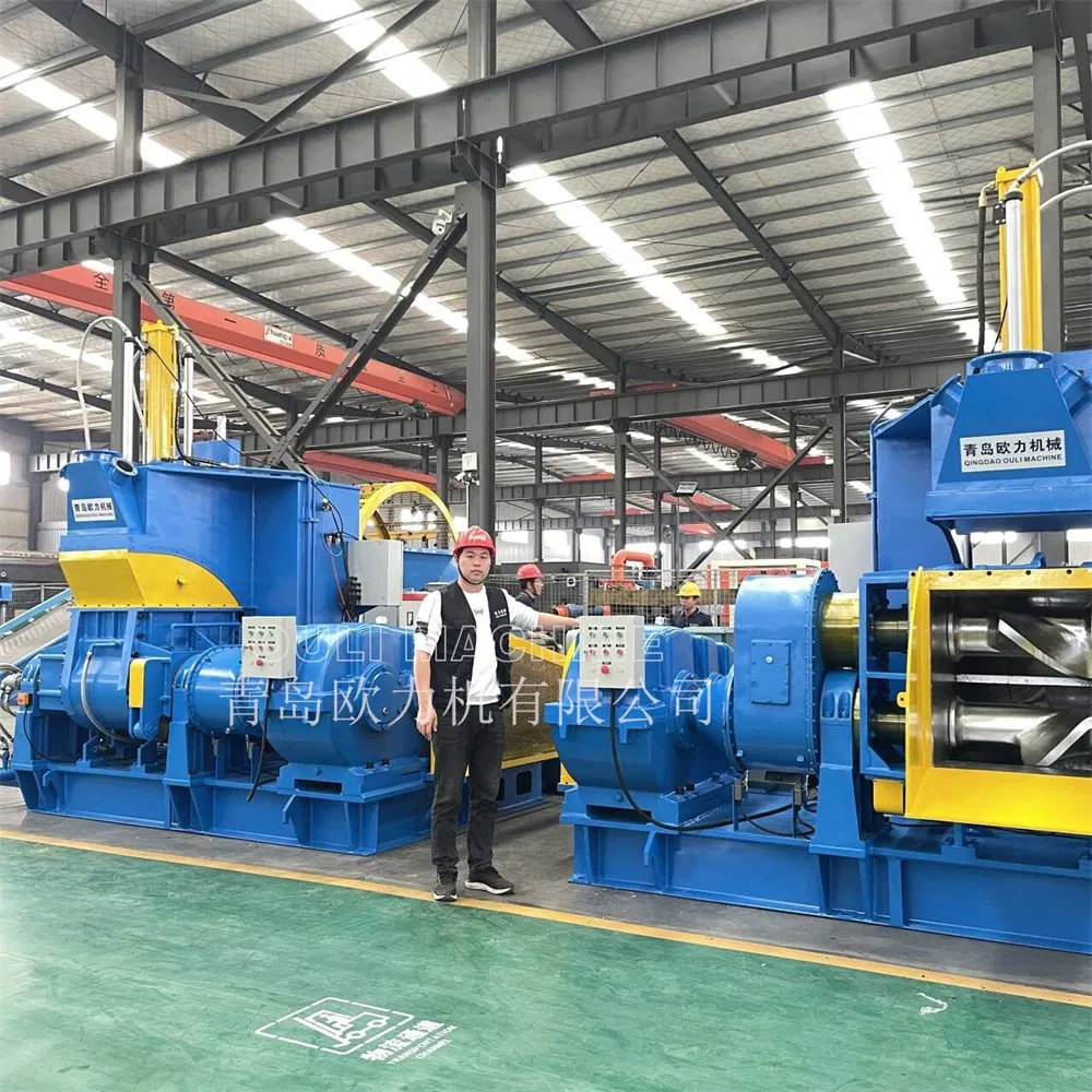 Automatic Industrial Internal Kneader Machine for Rubber / Plastic Mixing