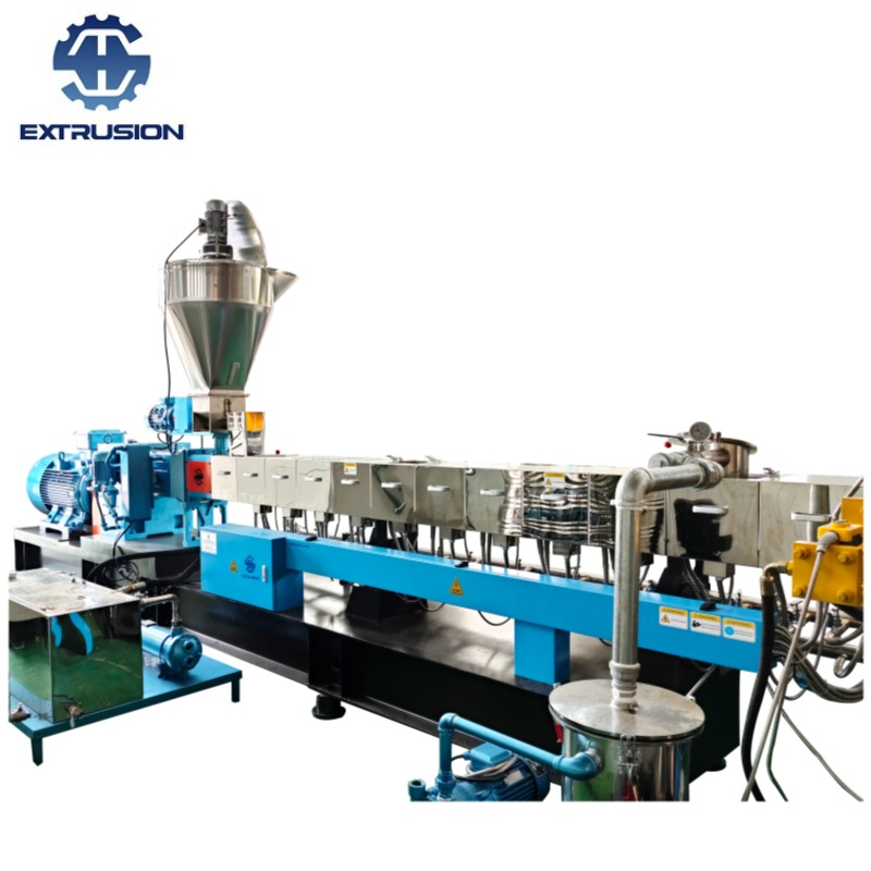 PP PE Plastic Filler Masterbatch Compounding Pelletizer Machine