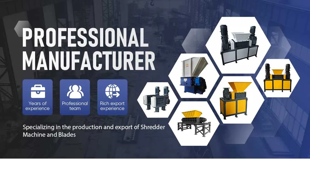 Industrial Shredder Banner