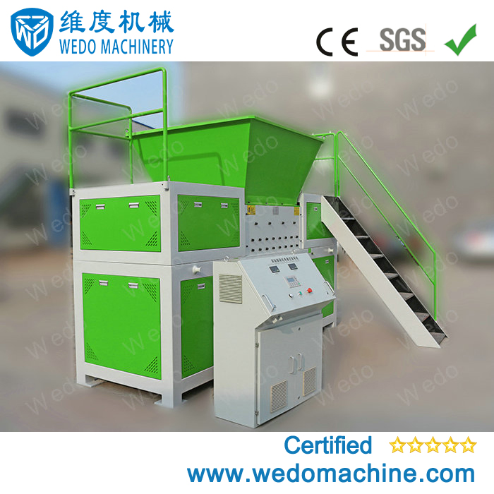 2022 Big Discount The Last Year Excellent Technology Double Shaft Plastic Wood Film Tyre Tire Paper Plastic Shredder Machine