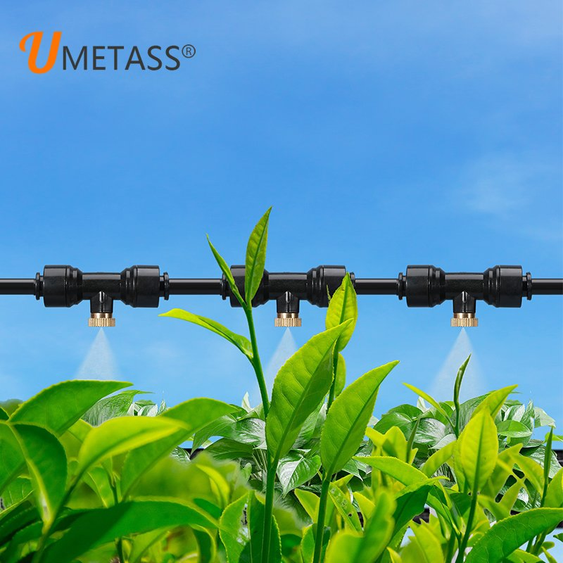 Wholesale Irrigation Outdoor Misting Cooling System with Nozzles and Timer Drip System for Garden