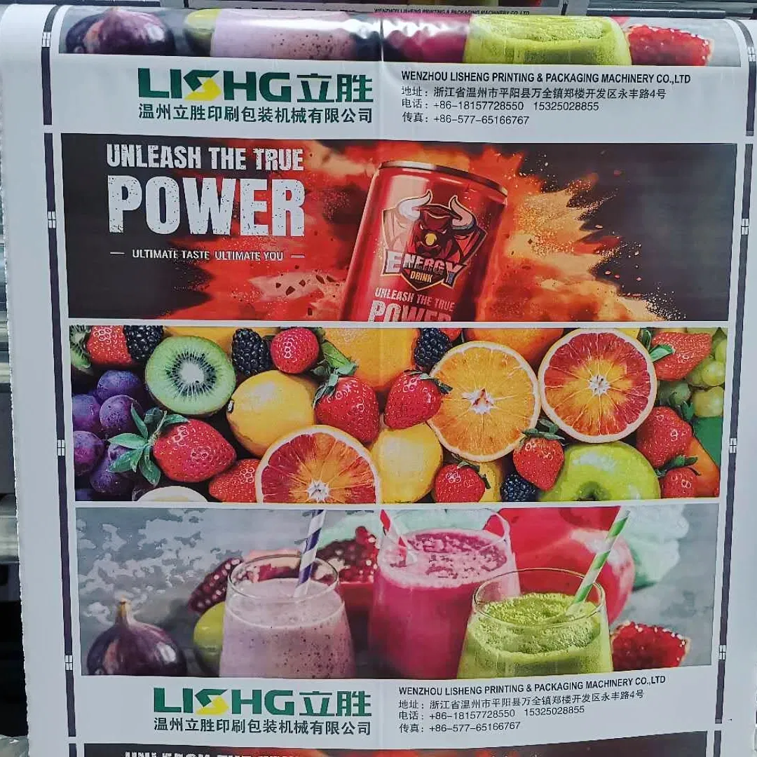 6 Color Ci Flexo Printing Machine for Paper Plastic Film Non Woven