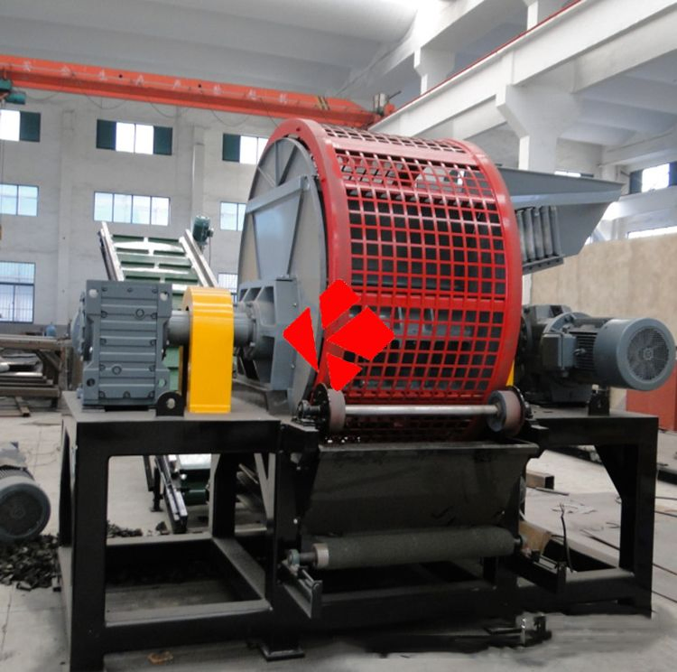 Hot Selling Plastic Shredder Machine Waste Tire Shredder Machine
