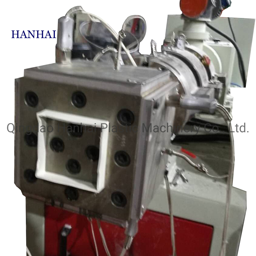 PE Plastic Wood Decking Profile WPC Flooring Extrusion Machine