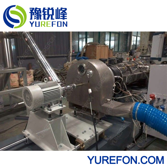 Factory Prices Plastic Compounding Hot Cutting PVC Granules Pellets Extruder Making Machines