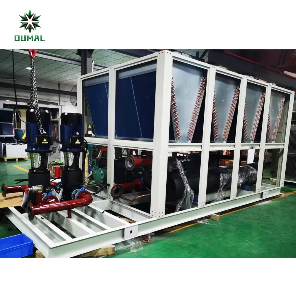 50ton-100ton Air to Water Cooled Industrial Chiller Water Cooling System for Plastic Industry