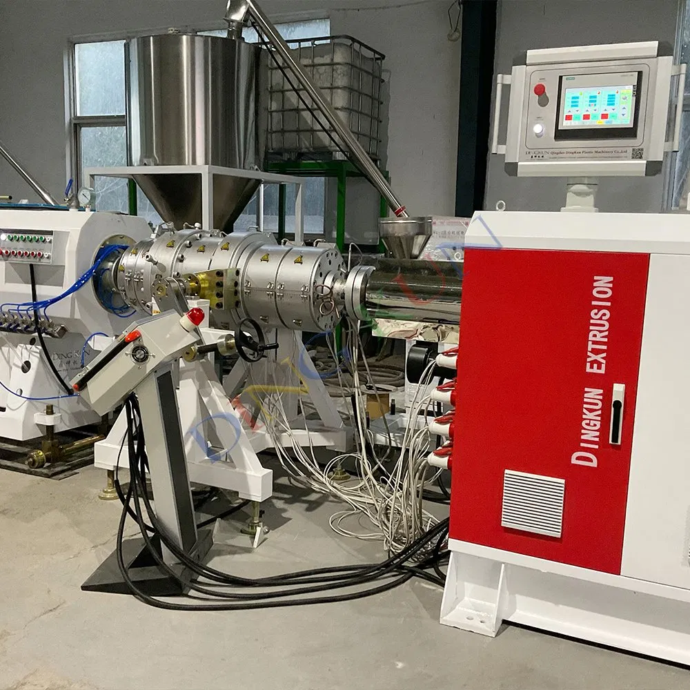 16-630 mm PVC CPVC UPVC / HDPE / LDPE / PE PP PPR Conduit Pipe /Hose Twin&amp; Single Screw Extruder / Extrusion Plastic Making Machine for Water/ Gas Supply Price
