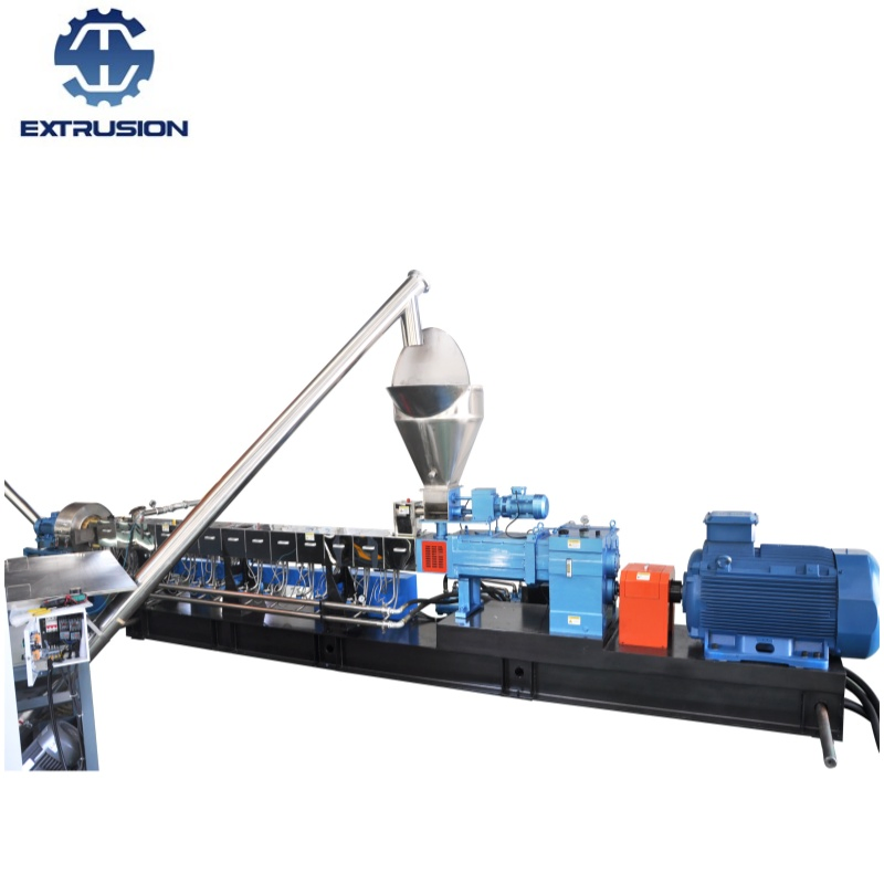 PP PE Plastic Filler Masterbatch Compounding Pelletizer Machine