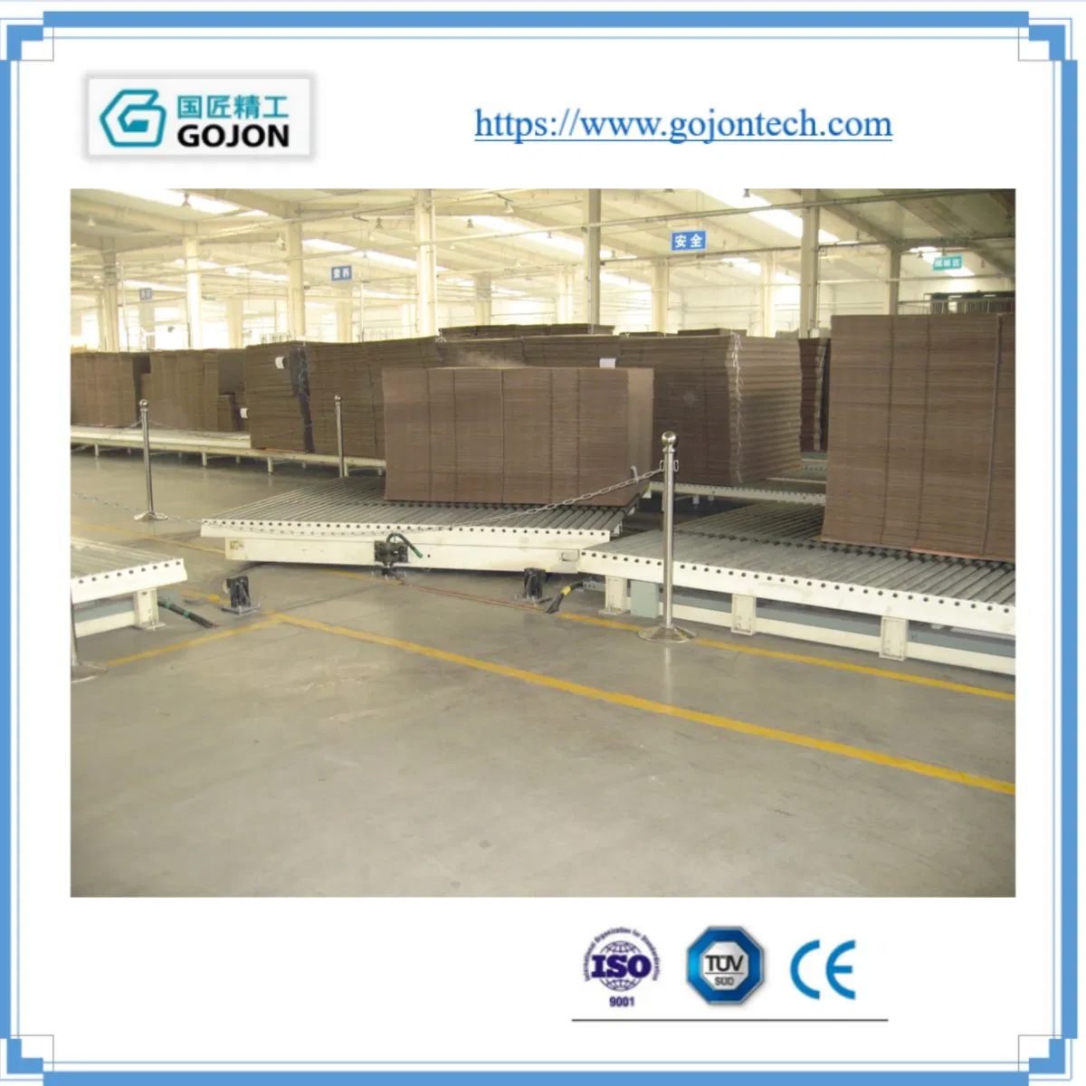 Automated Box Cartoning Machine Modular Plastic Conveyor Conveyor System