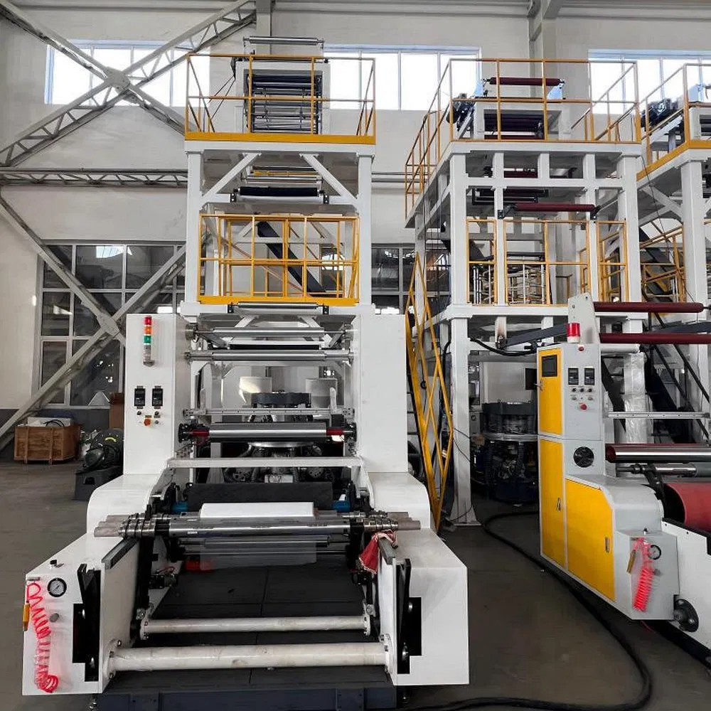 Increased-Production Capacity ABA Three-Layer Film Extrusion Blowing Machine for Greenhouse Covering Film
