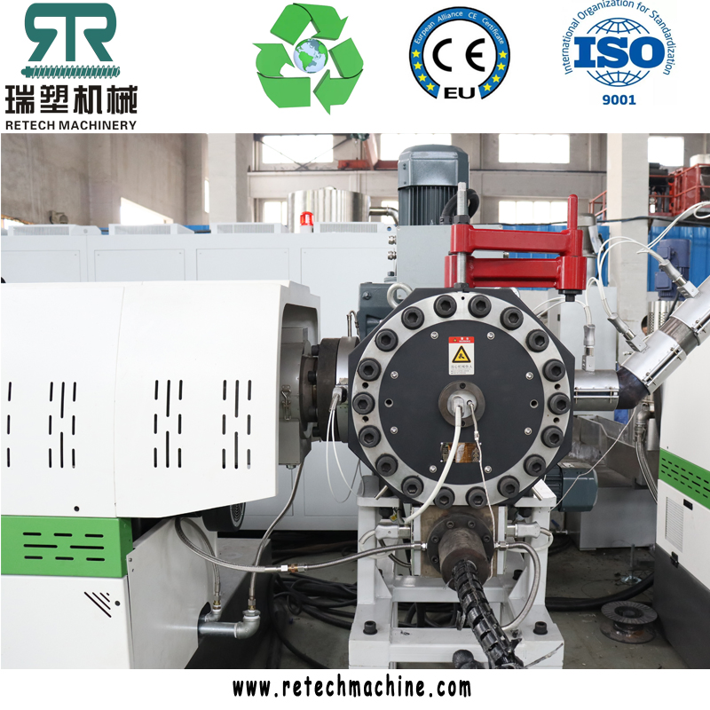 PP PE Film Compactor Compounding Plastic Recycling/Washing Equipment/Line/Pelletizer/Granulator/Pelletizing/Fishing Net Recycling Machine/Granulation Machinery