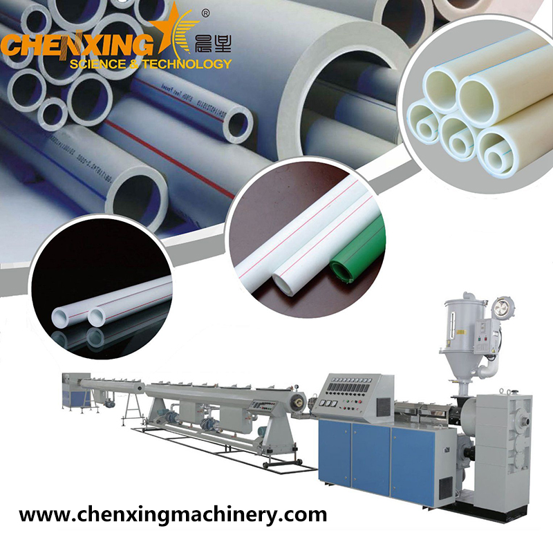 Wholesale Plastic PE HDPE PPR Water Gas Oil Supply Pipe Tube Extrusion Production Line Single Screw Extruder Drip Irrigation/Agricultural Hose Making Machine