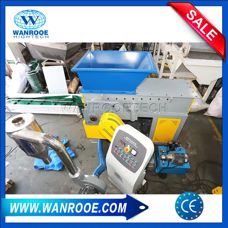 Single Shaft Shredder Crusher Machine