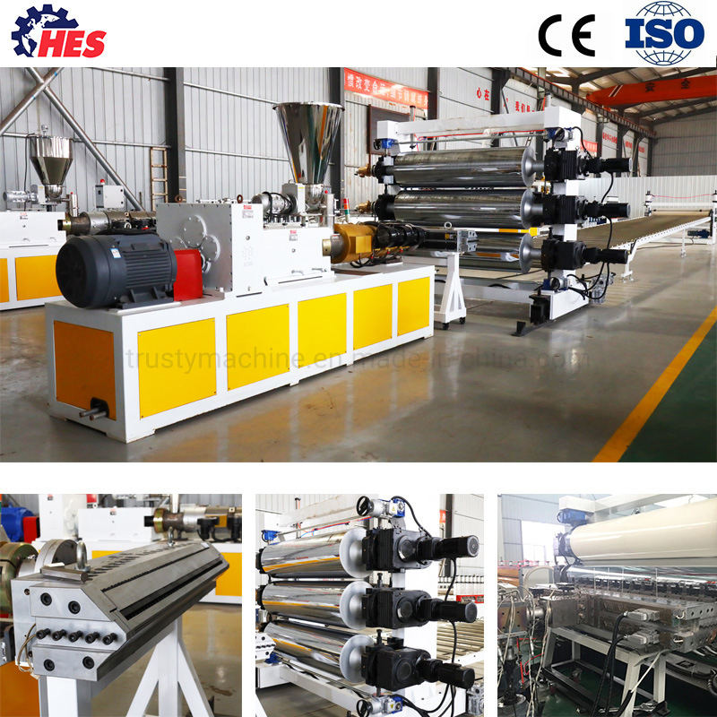 Quality Plastic PP / PE Single Layer Sheet Extrusion Production Machine Line Price