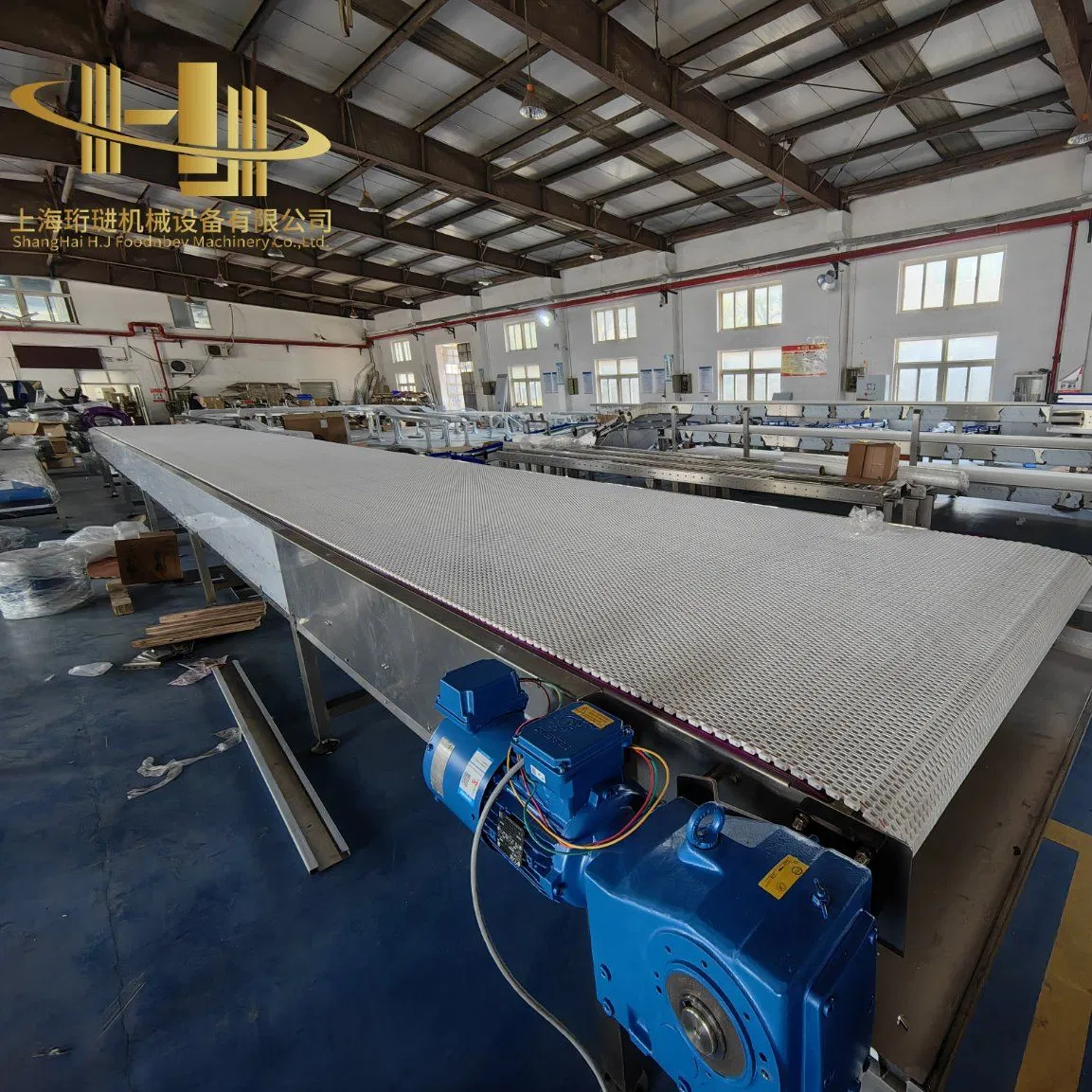 Customizable Snacks Plastic Modular Belt Conveyor Systems for Efficient Food Beverage Industrial Production Lines