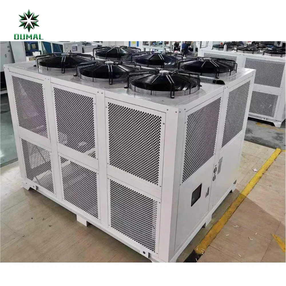 50ton-100ton Air to Water Cooled Industrial Chiller Water Cooling System for Plastic Industry