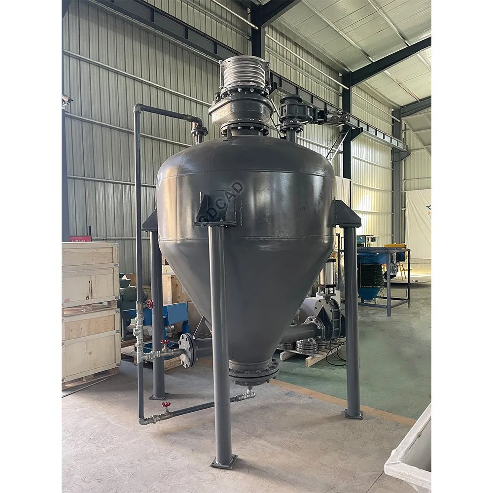 Vacuum Pneumatic Conveyor System for Plastic Particles Transportation Customized Vibrating Feeder Conveyor Machine