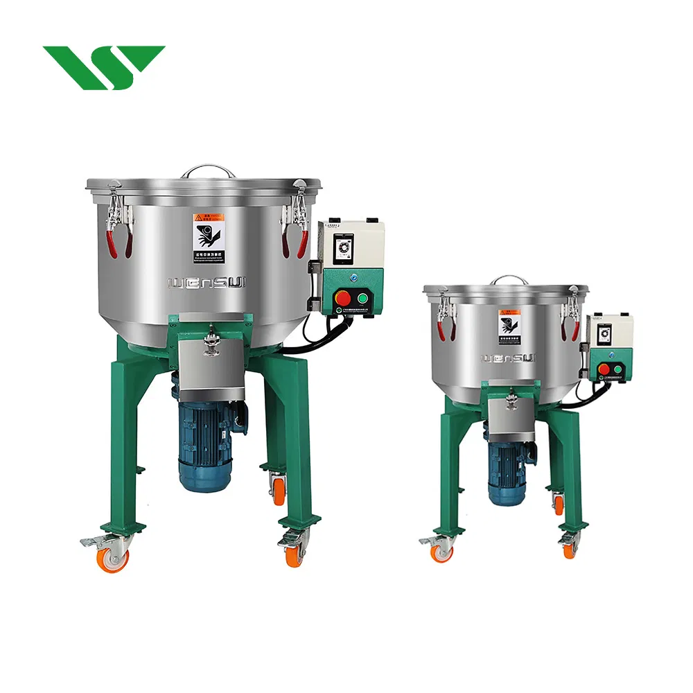 High Quality 200kg 150kg 100kg 50kg Plastic Industrial Mixer Color Mixing Machine Pellet Mixer Color Mixer for Plastics Material