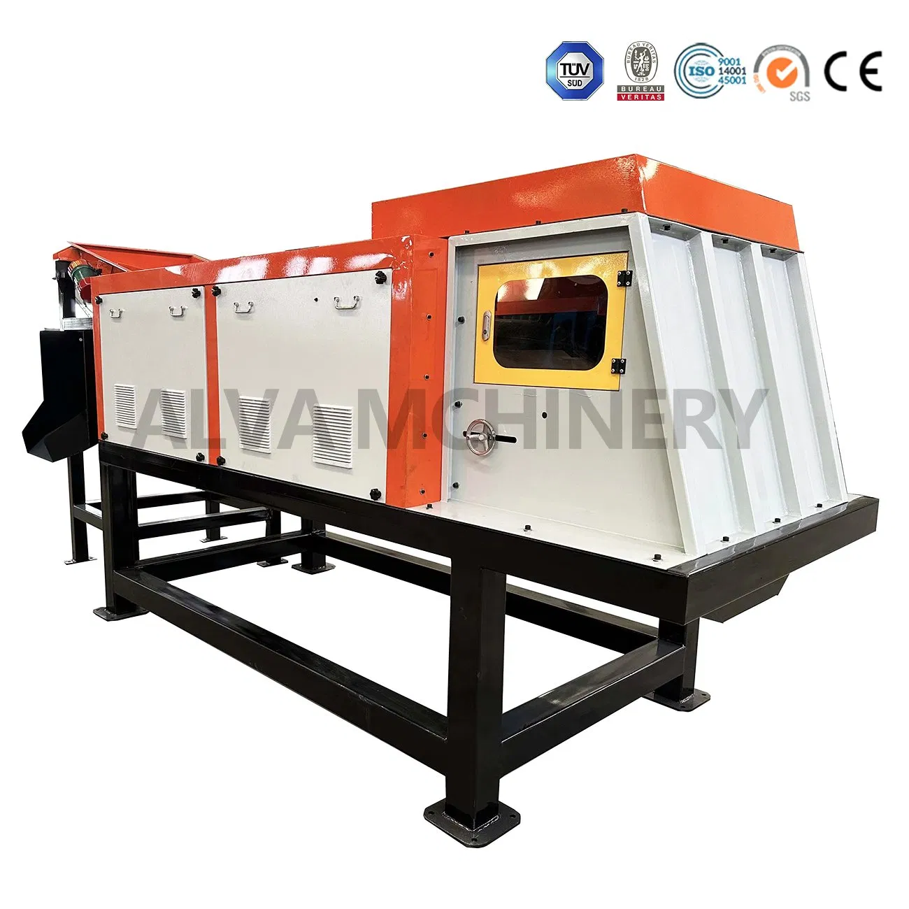 Plastic Shredder Mulcher Economical Crusher Pulverizer Machine Eddy Current Separator Machine