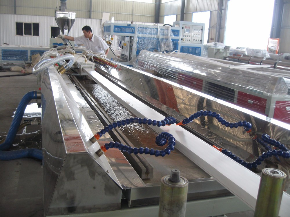 PVC Profile Window Door Frame Panel Ceiling Board Twin Screw Plastic Extruder