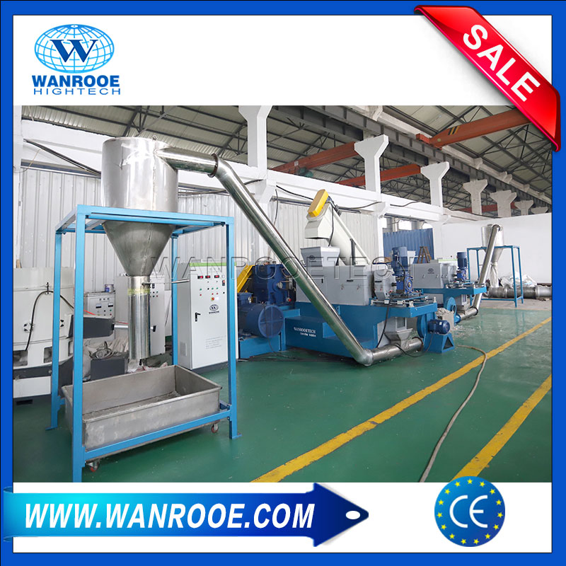 Waste PP PE Film Bag Recycling Plastic Granule/Pellet Squeezer Dryer Making/Squeezing/Dewatering/Pelletizing/Granulating Machine by Chinese Factory