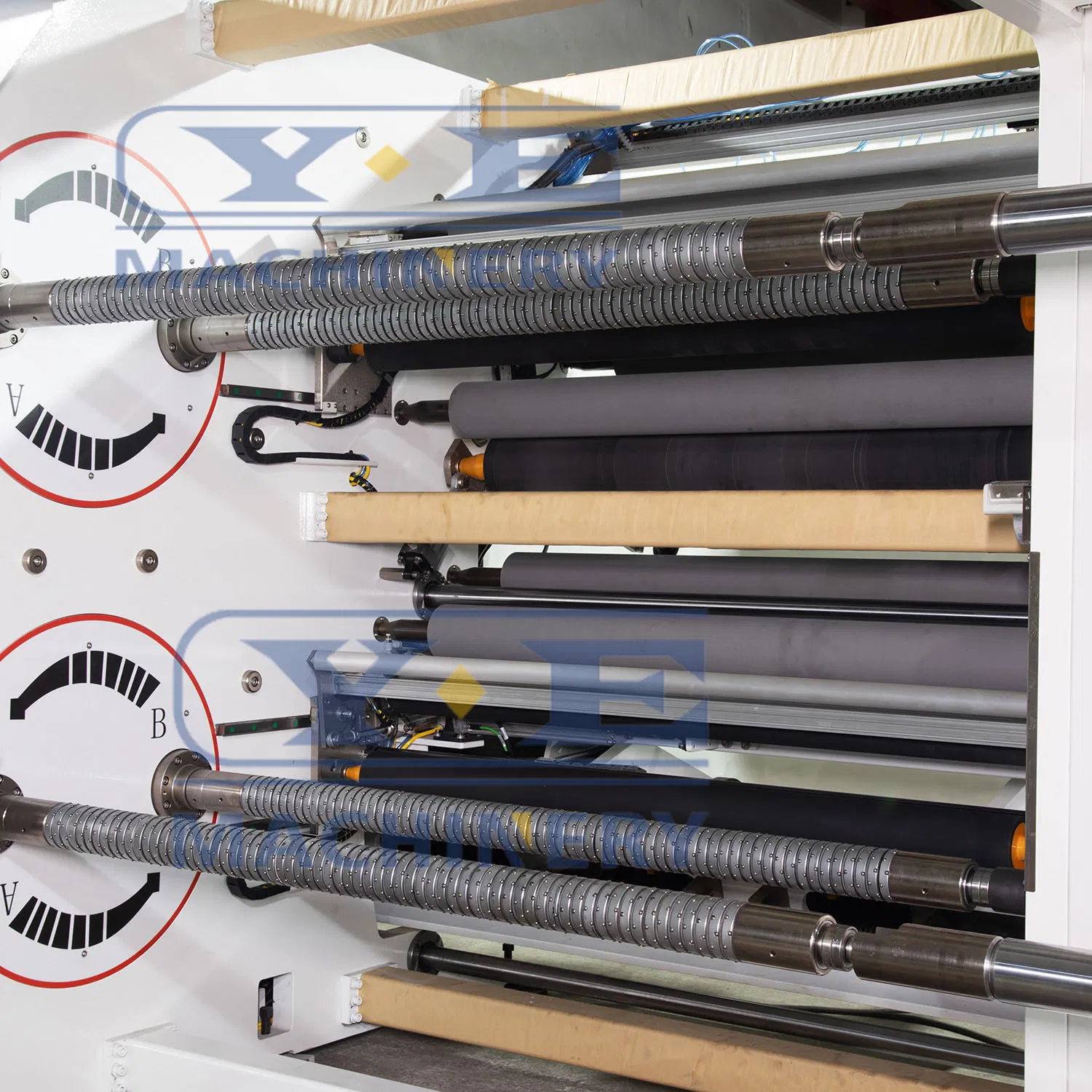 Turrent Slitter Rewinder Machine for Flexible Package Plastic Film, Laminating Film, BOPP Film