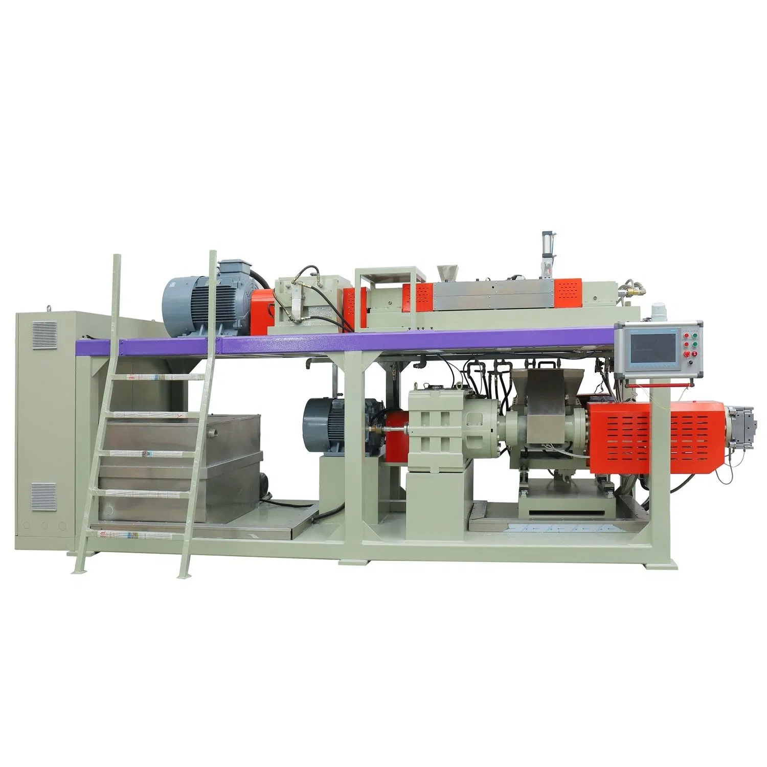 Factory Price CF-85L Hot Sale Continuous Mixer and Pelletizer System Plastic Calcium Carbonate Mixing &amp; Granulation Machine