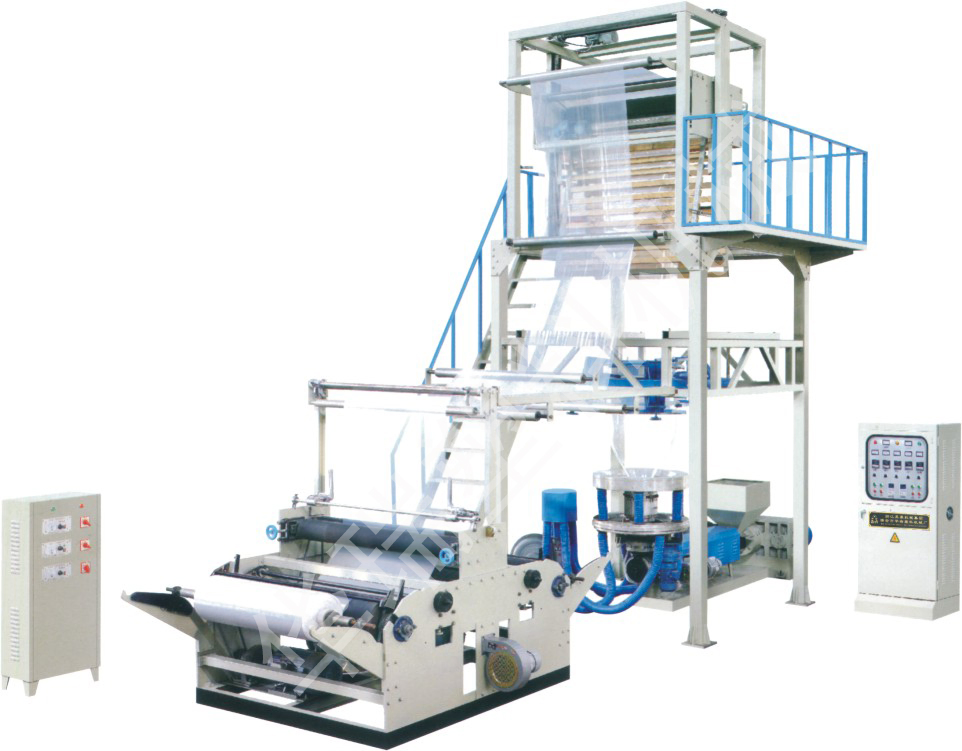 Auto High Speed HDPE LDPE LLDPE PE Single Layer Two Three Layer Multilayer Layer Rotary Plastic Film Blowing Extruder Film Extrusion Blown Machine