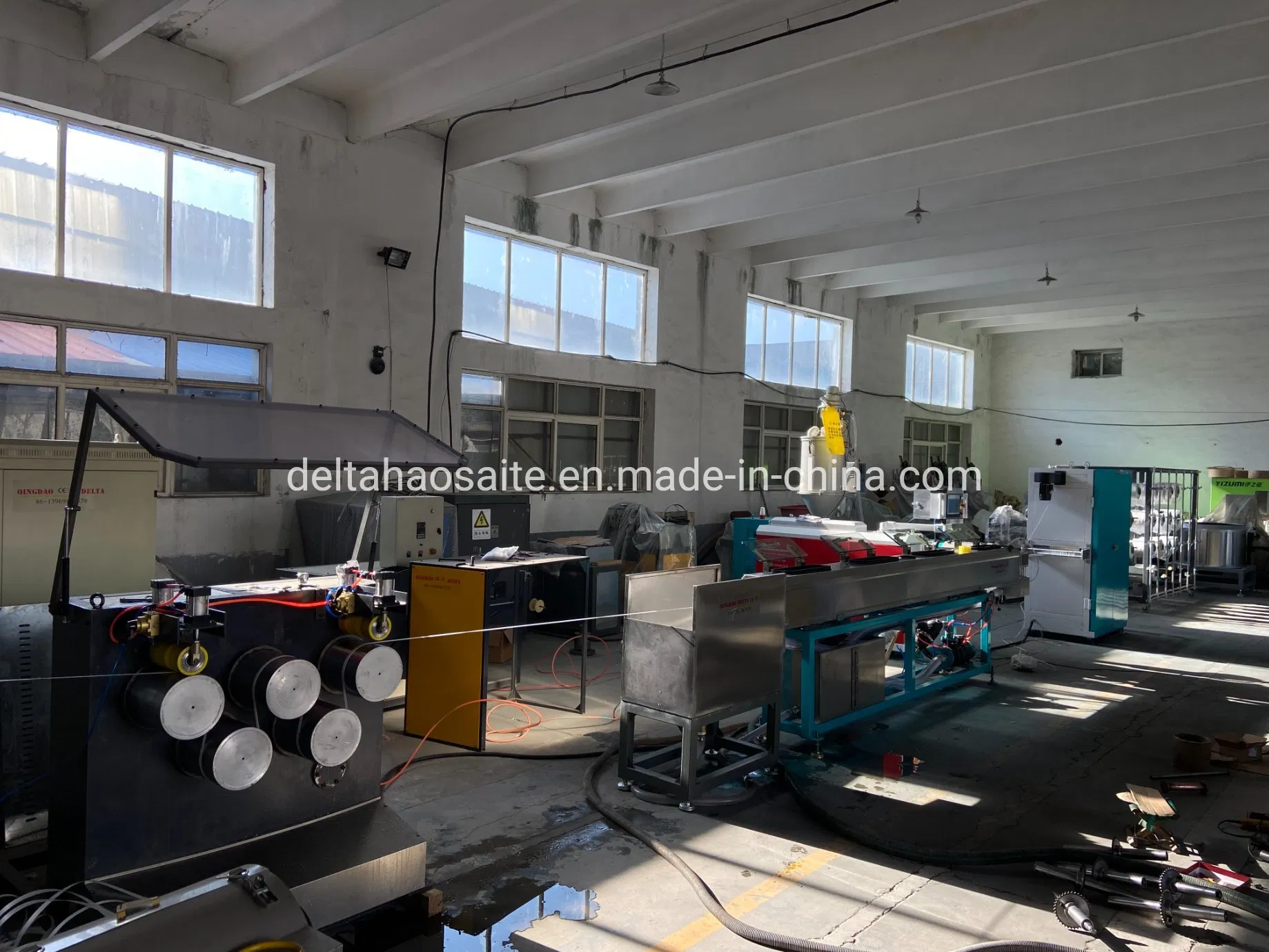 Fiber and Plastic Compounding Packing Belt Polyester Fiber Yarn Cord Making Machine