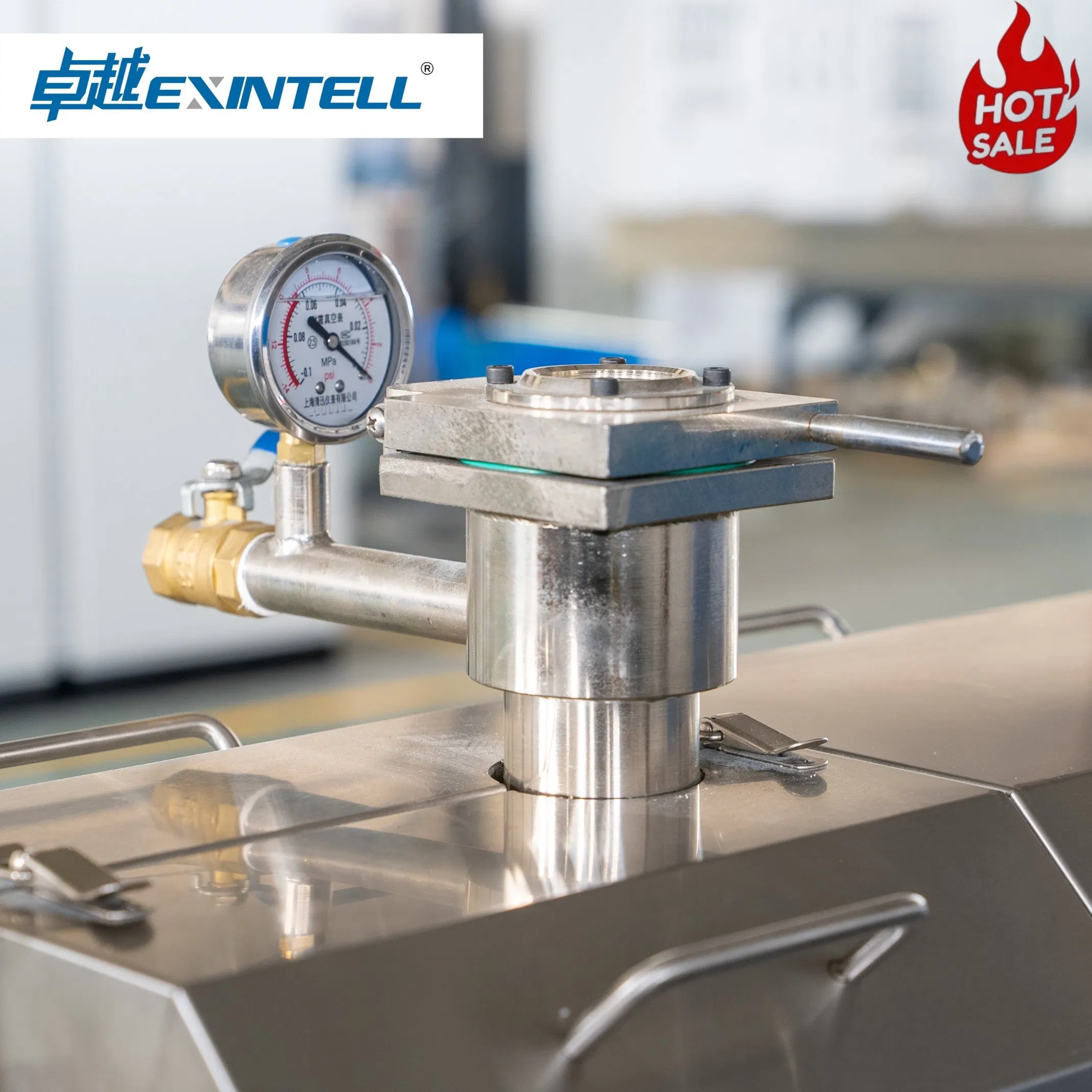 Exintell Hte 35 PP/PE/EVA Plastic Twin Screw Extruder for Plastic Pellet Plastic Compounding Machine PLC