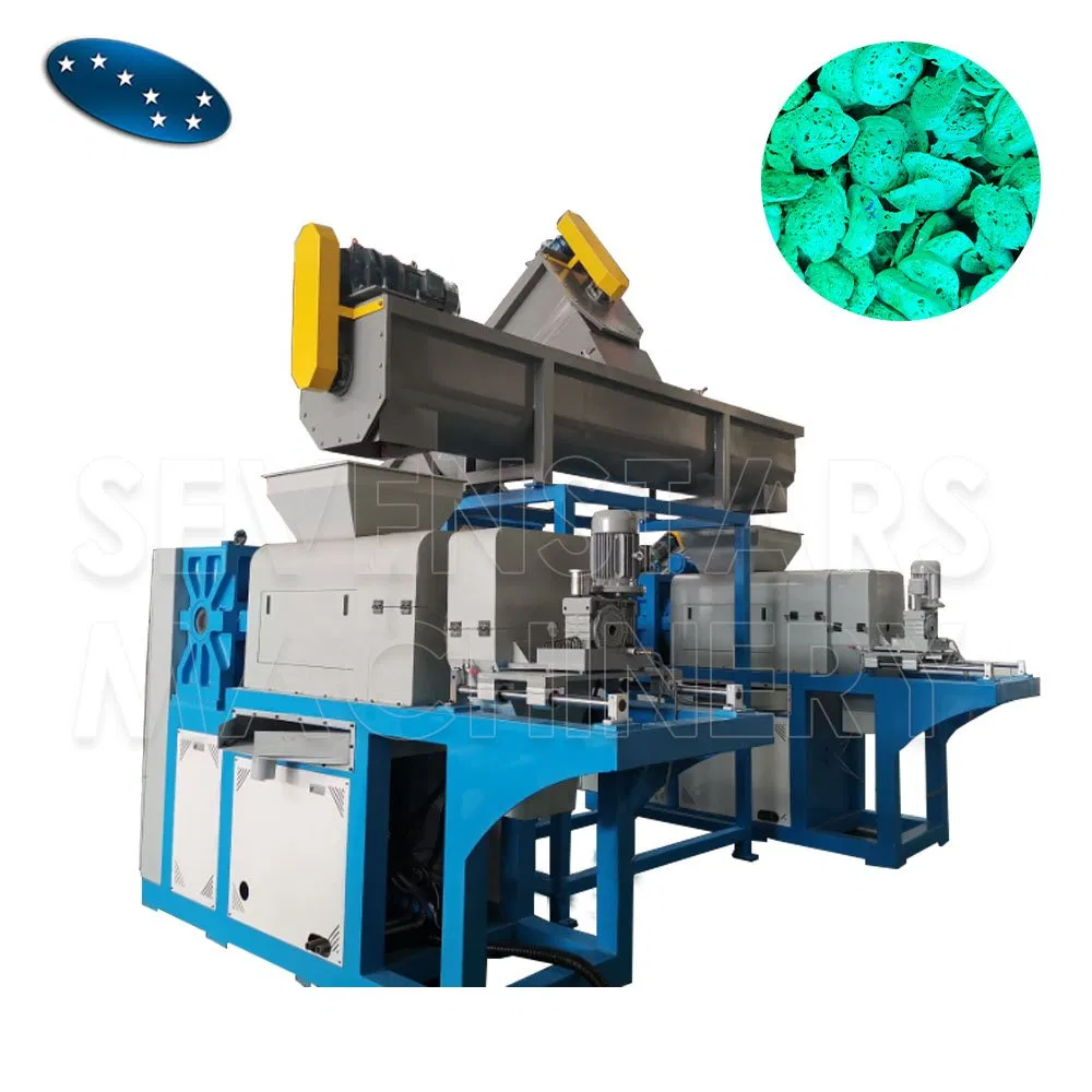 Sevenstars Plastic PP Raffia Bags Squeezer Machine Plastic Recycling Drying Machine