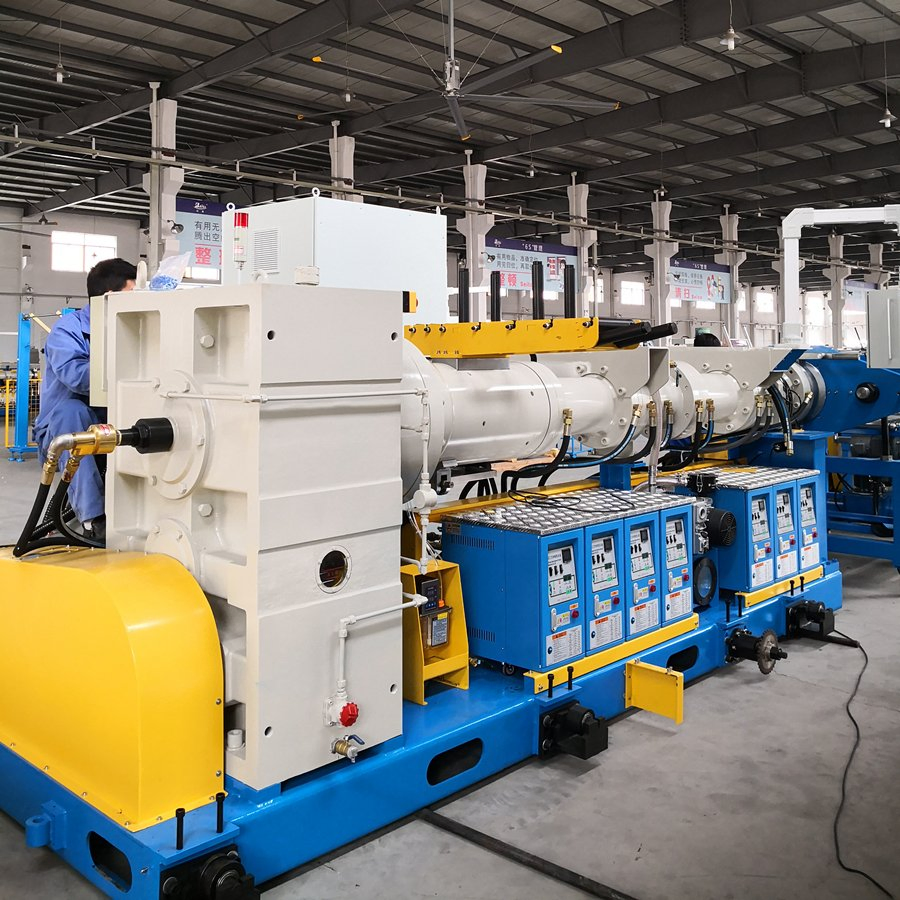 Rubber and Plastic Insulation Foam Sheet Extruder 150mm