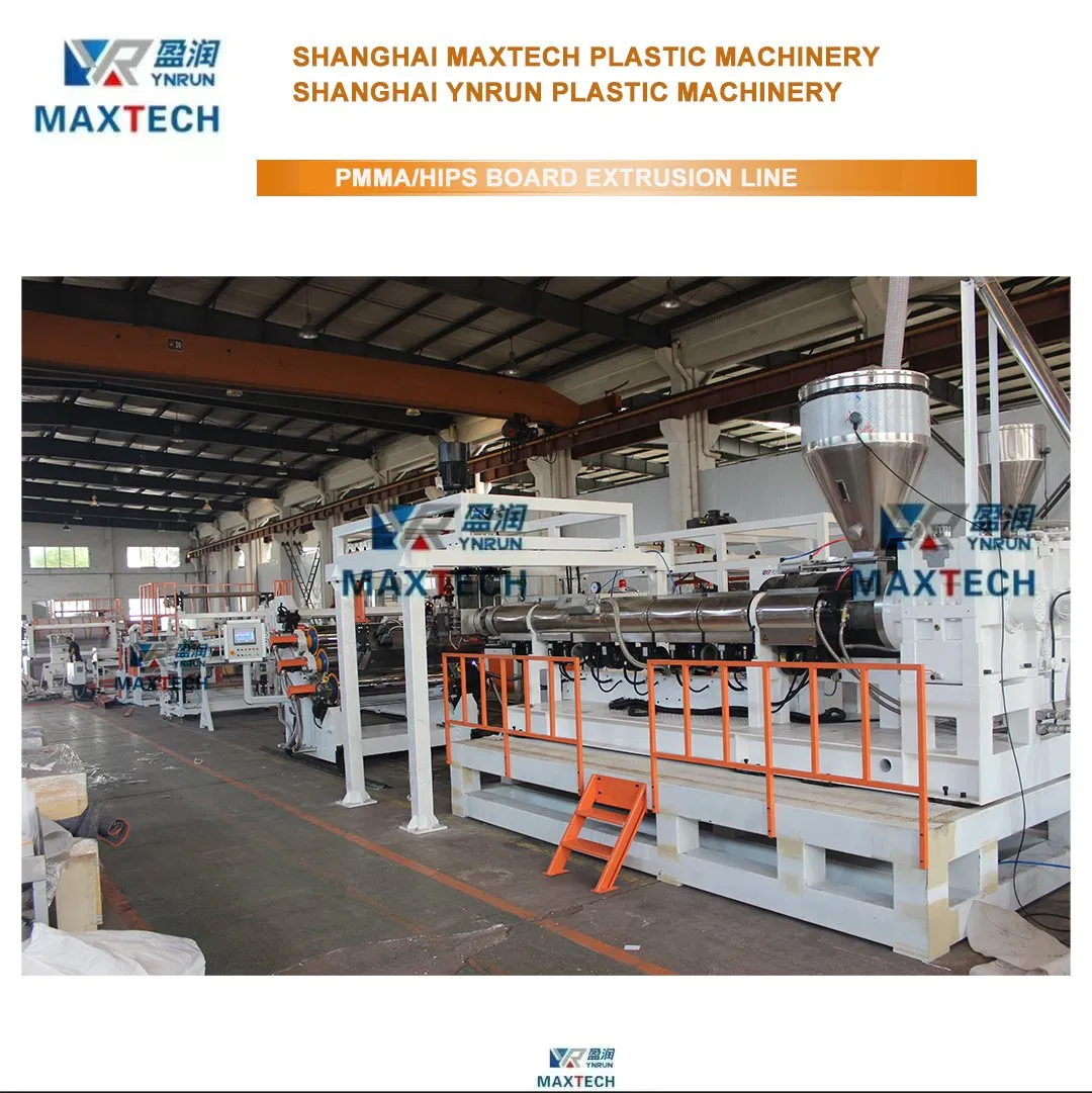 GPPS PMMA Sheet Extruder/Plastic Sheet Extrusion Machine