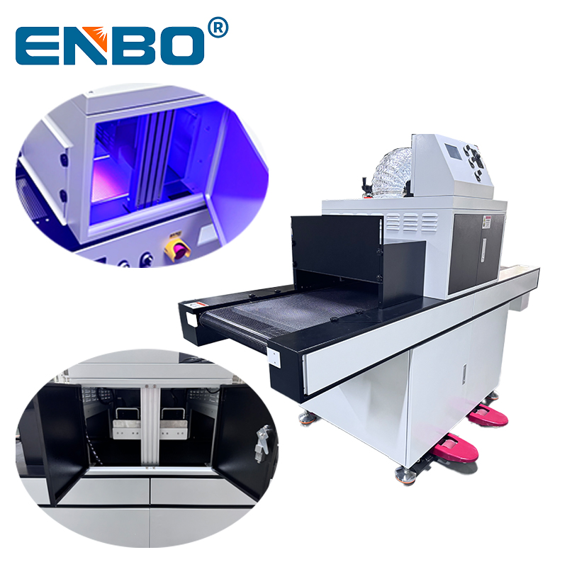 UV LED Curing Conveyor System for Plastic Bonding Used UV Adhesive