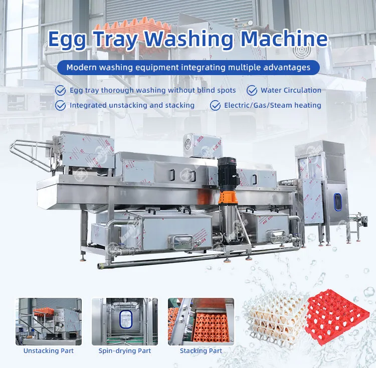Automatic Egg Tray Washer