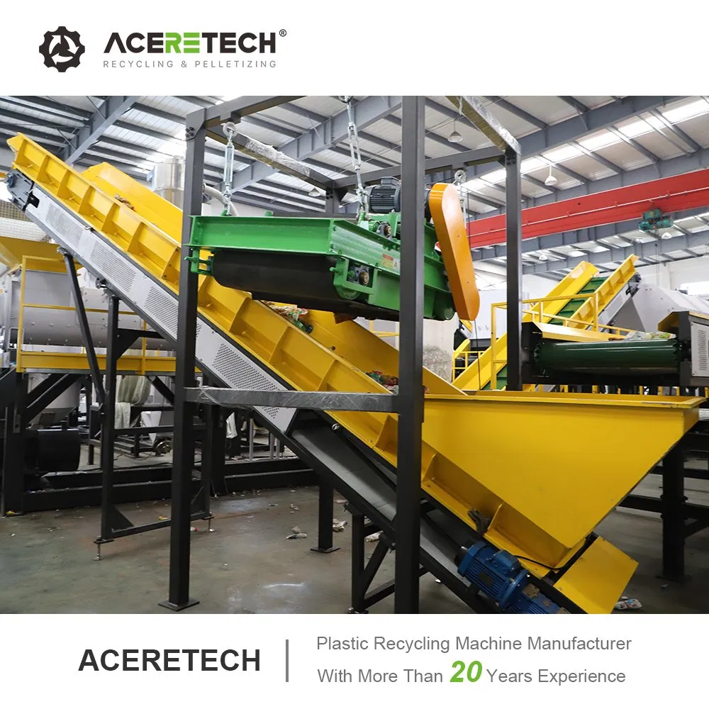 500-2000kg/H Waste Plastic Pet Bottles Washing Recycling Line with Drying Machine Pet with FDA Certificate