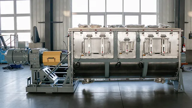 Stainless Steel Ribbon Blender Machine