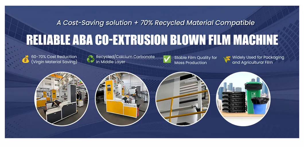 ABA Three-Layer Film Extrusion Blowing Machine