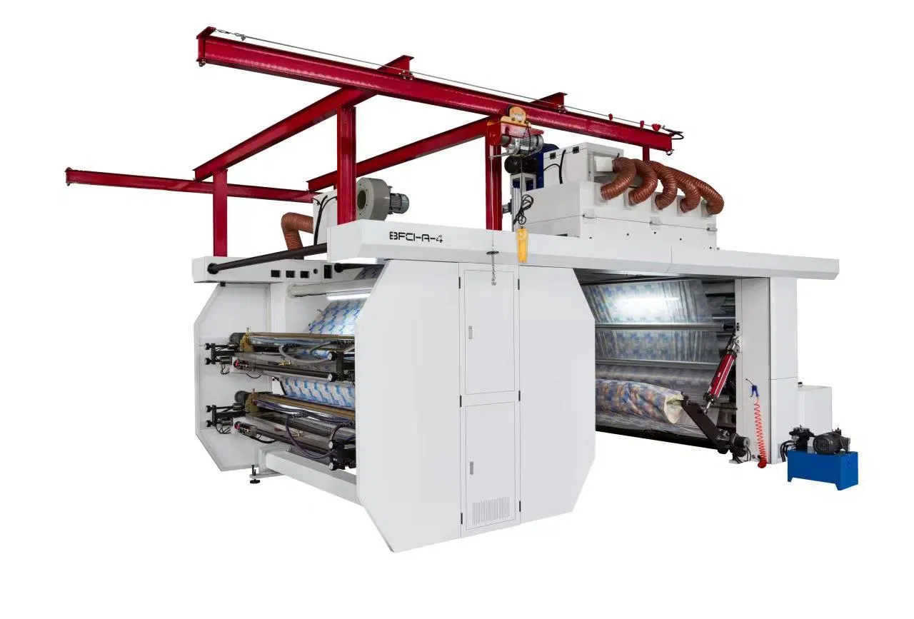 4 6 8 Color Automatic Plastic Film/Paper Cup/Non-Woven Fabric/PP Woven/Aluminum Foil Roll Ci Flexographic/Flexo/Flexography Printing Machine
