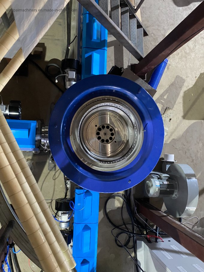 Price Taiwan Biodegradable PLA Corn Starch HDPE LDPE LLDPE Plastic Nylon Film Making Extruder Line Hot Shrink Film Blown Blowing Extrusion Production Machine