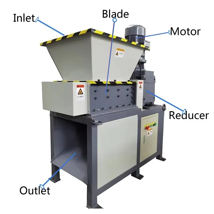 Waste Plastic Shredder