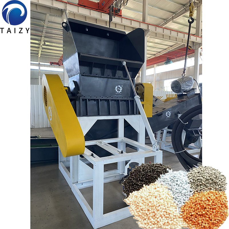 Plastic Bottle Crusher Pet Shredder Crushing Machine